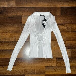 White pretty little thing top